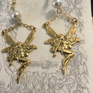 victorian fairy earrings